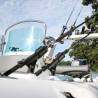 Baza suport RAILBLAZA RibPort Starport White, cu tub autoadeziv