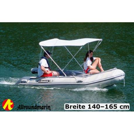 Bimini top ALLROUNDMARIN Sunworld 2, alb, 140-165cm