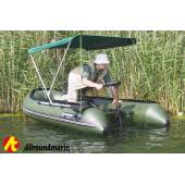 Bimini top ALLROUNDMARIN Sunworld 2, verde, 140-165cm