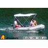 Bimini top ALLROUNDMARIN Sunworld 2, alb, 110 cm