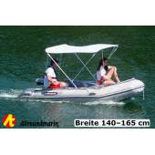 Bimini top ALLROUNDMARIN Sunworld 2, alb,165-185cm