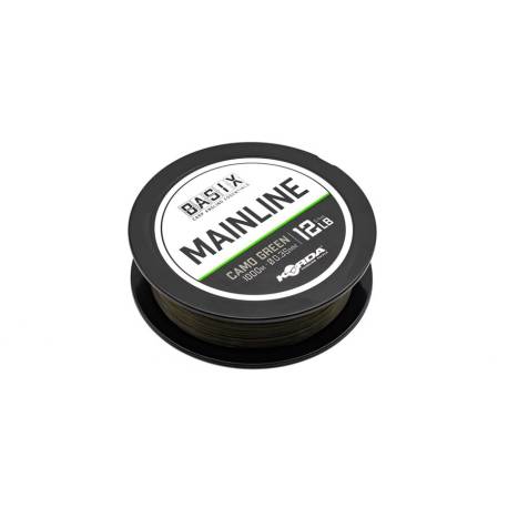 Fir monofilament KORDA Basix Mainline 0.40mm, 15lbs, 1000m