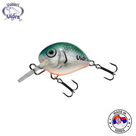 Vobler VIDRA LURES Atomic Chub 2.8cm, 5g, Sinking, culoare GR