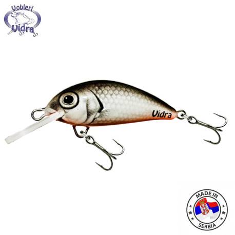 Vobler VIDRA LURES Agility 45S, 4.5cm, 6g, culoare BK