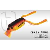 Broasca HERAKLES Crazy Frog 7cm, 13g, culoare Hot Tiger