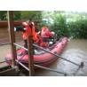 Barca pneumatica Allroundmarin Poker 430 Heavy Duty, rosu, 4.30m, 7 persoane, 30CP cizma scurta