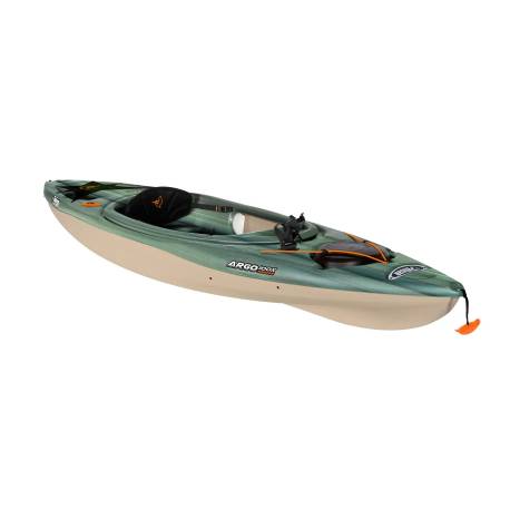 Caiac de pescuit PELICAN Argo 100X Angler fade black green / sand, 3.05m, 1 persoana