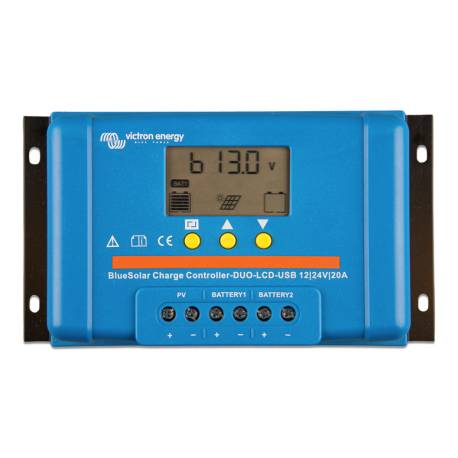 BlueSolar PWM DUO-LCD&USB 12/24V-20A