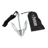 Kit ancora pliabila pentru caiac PELICAN 3lb, cablu 6m