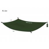 Mini tenda DD HAMMOCKS Magic Carpet XL Olive Green, 220x140cm