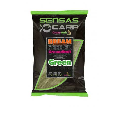 Nada SENSAS UK Bream Feeder Green 2kg