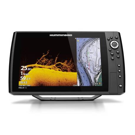 Sonar HUMMINBIRD HELIX 12 CHIRP Mega DI+ GPS G4N, Chirp 2D