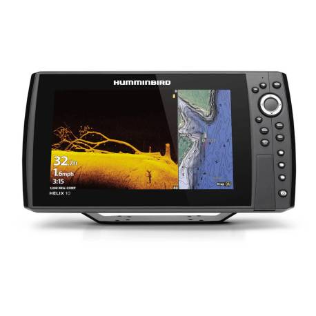 Sonar HUMMINBIRD HELIX 10 CHIRP MEGA DI+ GPS G4N, Chirp 2D sonda inclusa