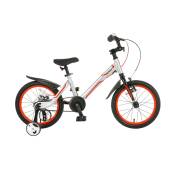 Bicicleta copii 5-7 ani MARS M1801C, roti 18", gri/alb