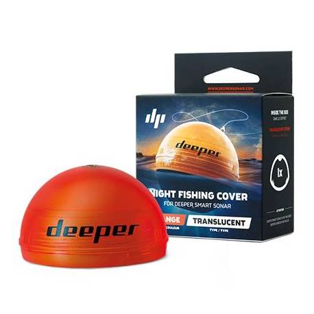 Protectie sonar DEEPER Night Fishing, portocaliu