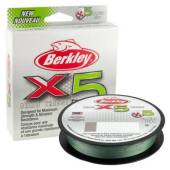 Fir textil BERKLEY X5 Braid Low Vis Green, 0.20mm, 20kg, 150m
