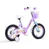 Bicicleta fete 4-6 ani CHIPMUNK CMO1602C, roti 16", mov/alb