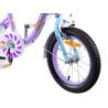 Bicicleta fete 4-6 ani CHIPMUNK CMO1602C, roti 16", mov/alb