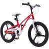 Bicicleta copii 5-7 ani GALAXY G1801C, roti 18", rosu/alb
