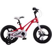 Bicicleta copii 3-5 ani GALAXY G1401C, roti 14", rosu/alb