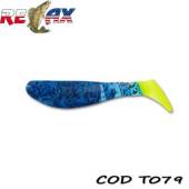 Shad RELAX Kopyto 3" Tail, 7.5cm, culoare T079, 5buc/plic