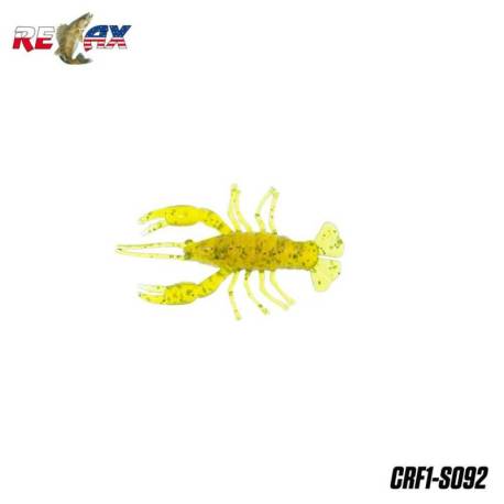 Rac siliconic RELAX Crawfish 3.5cm Standard, culoare S092, 8buc/blister