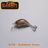 Vobler KENART Hunter, Sinking, 3cm, 3g, culoare Rainbow Trout