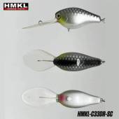 Vobler HMKL Crank 33DR Suspending 3.3g, culoare Silver Chrome