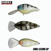 Vobler HMKL Crank 33MR Suspending 3.3cm, 3.3g, culoare Olive Perch