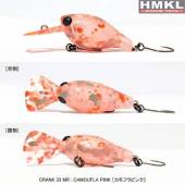 Vobler HMKL Crank 33MR Suspending 3.3cm, 3.3g, culoare Camouflage Pink