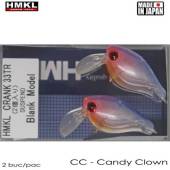 Vobler HMKL Crank 33TR Suspending 3.3g, culoare Candy Clown