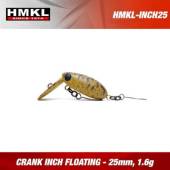 Vobler HMKL Inch Crank MR 2.5cm, 1.6g, culoare Wasabi