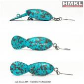 Vobler HMKL Inch Crank MR 2.5cm, 1.6g, culoare Yadoku Turquoise