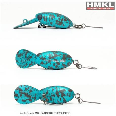 Vobler HMKL Inch Crank MR 2.5cm, 1.6g, culoare Yadoku Turquoise