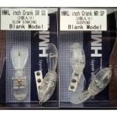 Vobler HMKL Inch Crank MR 2.5cm, 1.6g, culoare Blank Non Plate
