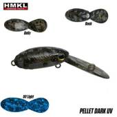 Vobler HMKL Inch Crank MR 2.5cm, 1.6g, custom painted Pellet Dark UV