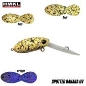 Vobler HMKL Inch Crank MR 2.5cm, 1.6g, custom painted Spotted Banana UV