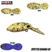 Vobler HMKL Inch Crank DR 2.5cm, 2g, custom painted Spotted Banana UV