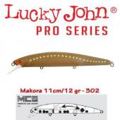 Vobler LUCKY JOHN Makora, 11cm, Suspending, culoare 302