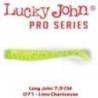 Shad LUCKY JOHN Long John 7.9cm, culoare 071, 8buc/plic