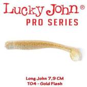 Shad LUCKY JOHN Long John 7.9cm, culoare T04, 8buc/plic