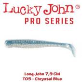 Shad LUCKY JOHN Long John 7.9cm, culoare T05, 8buc/plic