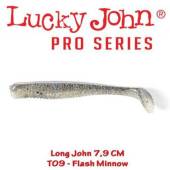 Shad LUCKY JOHN Long John 7.9cm, culoare T09, 8buc/plic