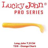 Shad LUCKY JOHN Long John 7.9cm, culoare T26, 8buc/plic