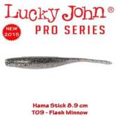 Naluca LUCKY JOHN Hama Stick 8.9cm, culoare T09, 10buc/plic
