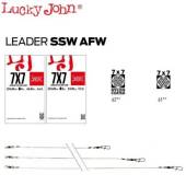 Struna LUCKY JOHN Leader SSW AFW Nylon Coated, 20cm, 0.28mm, 9kg, 2buc/plic