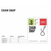 Agrafa LUCKY JOHN Chain Snap, Marime S, 9buc/plic