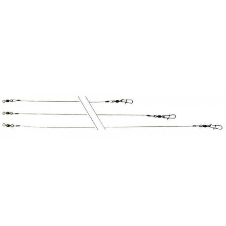 Struna LUCKY JOHN Leader SSW AFW Nylon Coated 20kg, 30cm