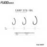 Carlige FUDO Carp STG 1BL Black Nickel, Nr.4, 9buc/plic