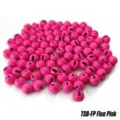 Bile FUDO Tungsten Slotted Beads 2.8mm, Fluo Pink